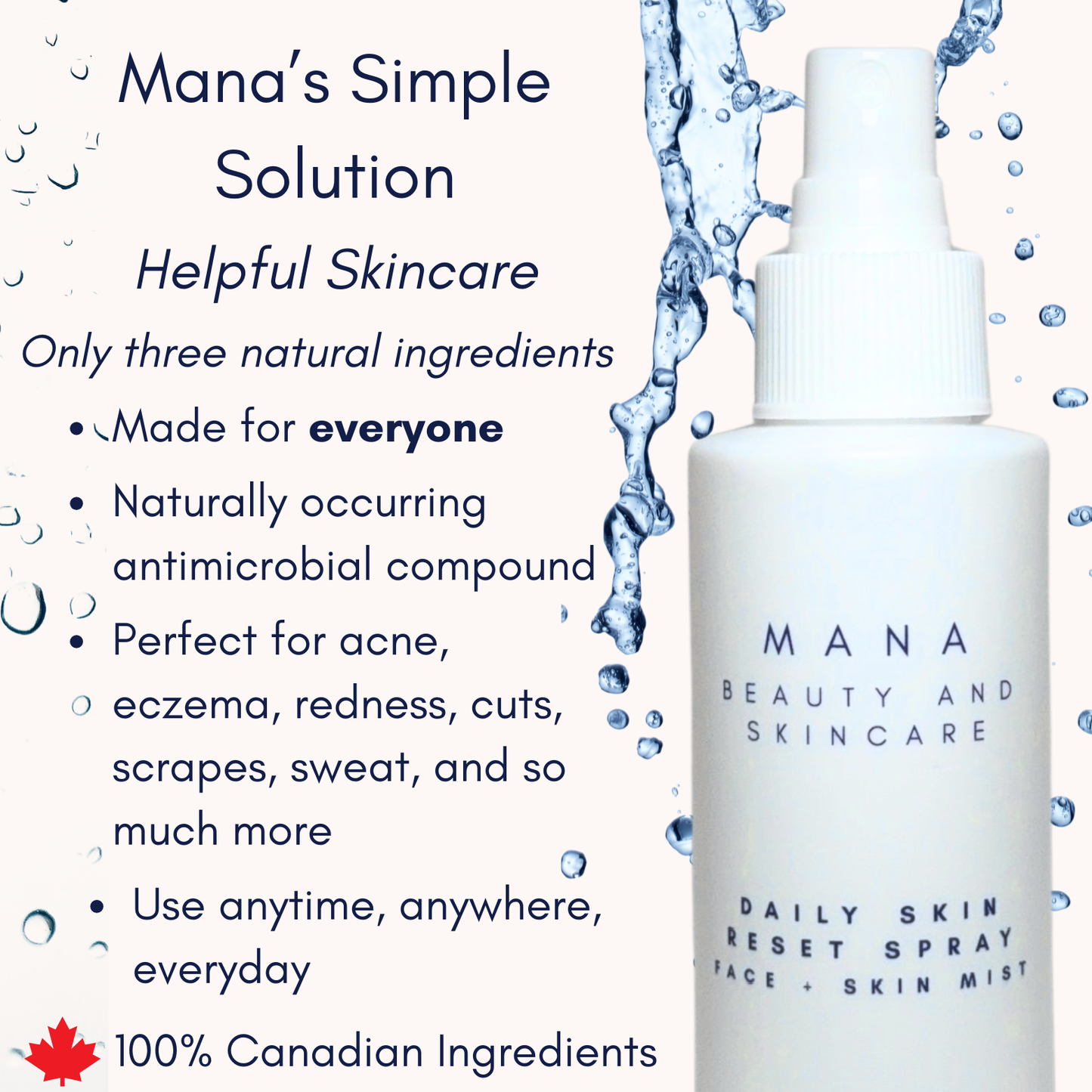 Daily Skin Reset Spray 100% Hypochlorous Acid