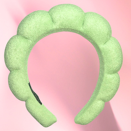 Mana's Spa Headband and Wristband Set